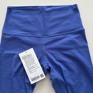 Lululemon 🩵💜 Align ribbed 28” pant(6) in WILD indigo